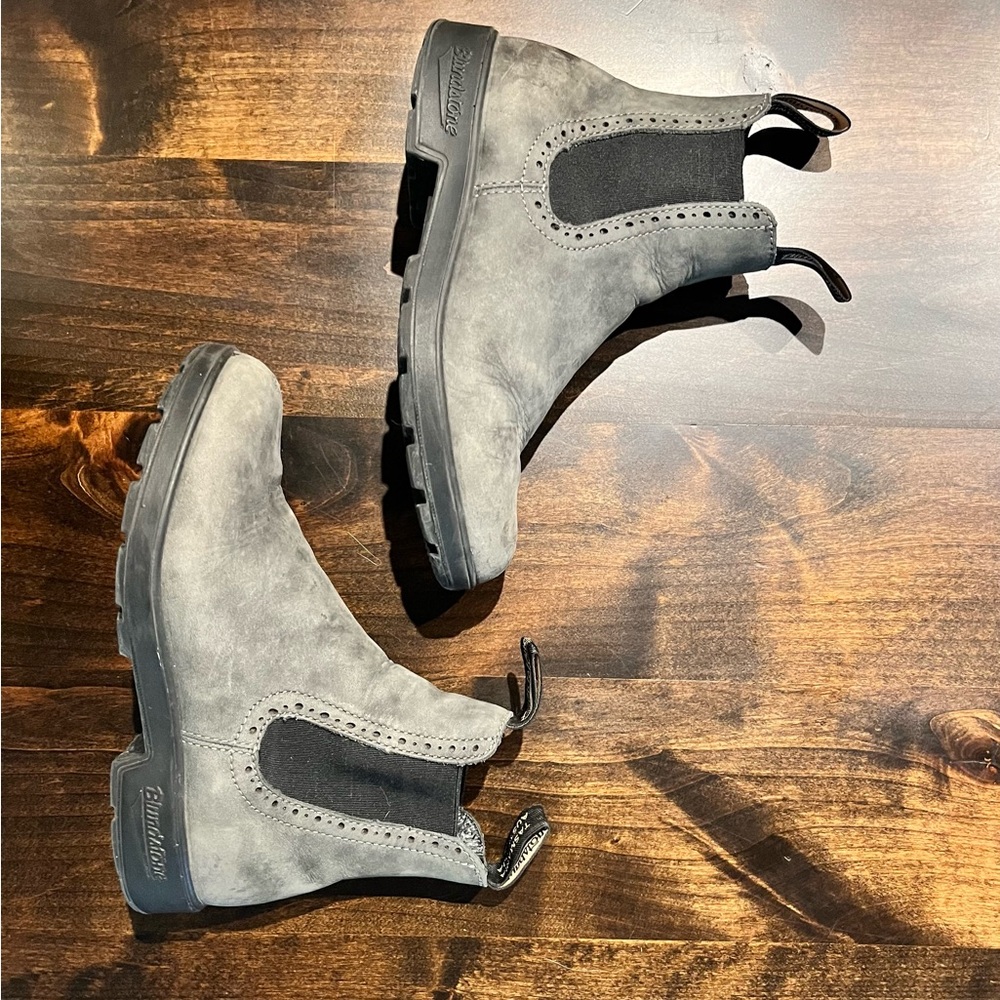 Blundstone High Top Boots - Rustic Black - Size W7